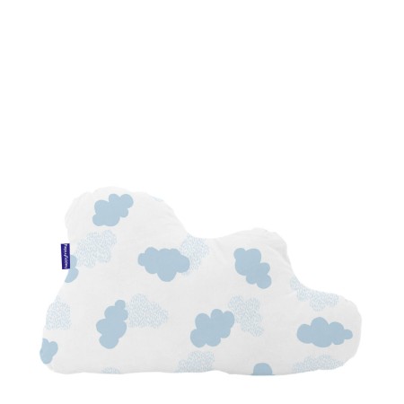 Coussin HappyFriday Basic Bleu Nuages 60 x 40 cm de HappyFriday, Cale-bébés - Réf : D1611730, Prix : 10,67 €, Remise : %