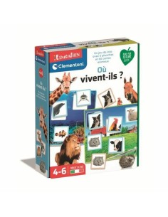 Gioco Educativo Prima Infanzia Clementoni Où vivent-ils? da Clementoni, Giochi da tavolo - Ref: S7192064, Precio: 23,18 €, De...