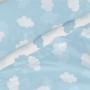 Set di Lenzuola HappyFriday Basic Kids Clouds Azzurro Singolo 180 x 270 cm 2 Pezzi | Tienda24 - Global Online Shop Tienda24.eu