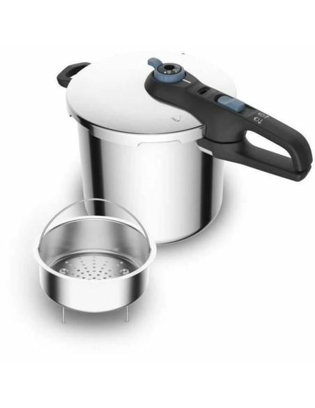 Pressure cooker Tefal 8 L Induction Stainless steel | Tienda24 Tienda24.eu