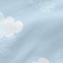 Quilt Cover without Filling HappyFriday Basic Kids Clouds Blue 90 x 200 cm by HappyFriday, Slumber Bags - Ref: D1611753, Pric...