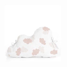 Cot protector HappyFriday Basic Kids Clouds Pink 60 x 40 cm by HappyFriday, Bed accessories - Ref: D1611756, Price: 13,31 €, ...