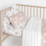 Protection du berceau HappyFriday Basic Kids Clouds Rose 60 x 40 cm de HappyFriday, Accessoires pour les lits - Réf : D161175...