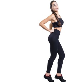 Leggings de Desporto de Mulher Happy Dance 2417ATC Preto de Happy Dance, Mulher - Ref: S64109453, Preço: 0,00 €, Desconto: %