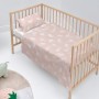 Bedding set HappyFriday Basic Kids Clouds Pink Baby Crib 2 Pieces by HappyFriday, Bed linen for cots - Ref: D1611762, Price: ...