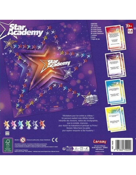 Quiz game Lansay Star Academy (FR) (French) | Tienda24 Tienda24.eu