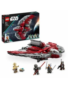 Playset Lego Star Wars 75362 Ahsoka Tano's T6 Jedi Shuttle 599 Pezzi da Lego, Playset con figure di giocattoli - Ref: S719242...