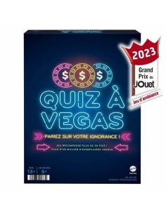 Gioco di domande e risposte Mattel Quiz à Vegas (FR) da Mattel, Giochi da tavolo - Ref: S7192443, Precio: 51,49 €, Descuento: %