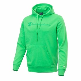 Felpa con Cappuccio Uomo Champion Verde di Champion, Felpe - Rif: S64109555, Prezzo: 42,22 €, Sconto: %