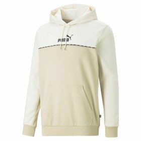 Herren Sweater mit Kapuze Puma Block X Tape Beige von Puma, Sweatshirts - Ref: S64109564, Preis: 55,31 €, Rabatt: %