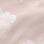 Copripiumone a sacco con Piumone HappyFriday Basic Clouds Rosa 105 x 200 cm di HappyFriday, Sacchi a pelo - Rif: D1611776, Pr...