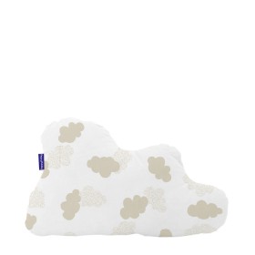 Coussin HappyFriday Basic Beige Nuages 60 x 40 cm de HappyFriday, Cale-bébés - Réf : D1611781, Prix : 10,67 €, Remise : %