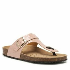 Damensandalen Geox Brionia Beige von Geox, Zehentrenner - Ref: S64109663, Preis: 56,68 €, Rabatt: %