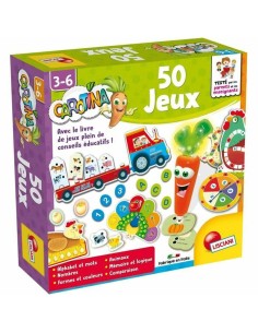 Gioco Educativo Lisciani Giochi 50 Jeux (FR) da Lisciani Giochi, Giochi da tavolo - Ref: S7192795, Precio: 40,34 €, Descuento: %