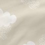 Capa de Edredão com Enchimento HappyFriday Basic Clouds Bege 105 x 200 cm de HappyFriday, Sacos-cama - Ref: D1611803, Preço: ...