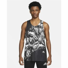 Tank Top Men Nike Trail Rise Grey Black by Nike, Men - Ref: S64109757, Price: 48,40 €, Discount: %