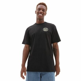 Camisola de Manga Curta Homem Vans Off The Wall Preto de Vans, Homem - Ref: S64109768, Preço: 27,21 €, Desconto: %