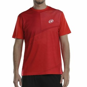 Camisola de Manga Curta Homem Bullpadel Afile Vermelho de Bullpadel, Homem - Ref: S64109803, Preço: 25,69 €, Desconto: %