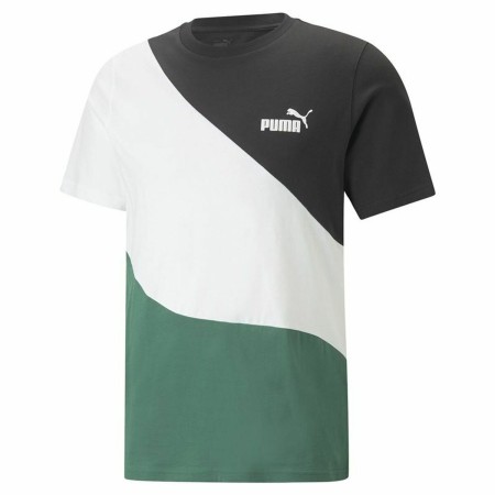 Camiseta Puma Power Cat Verde Hombre de Puma, Camisetas - Ref: S64109815, Precio: 30,76 €, Descuento: %