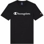 Camiseta de Manga Corta Hombre Champion Crewneck Negro de Champion, Hombre - Ref: S64109816, Precio: 26,83 €, Descuento: %