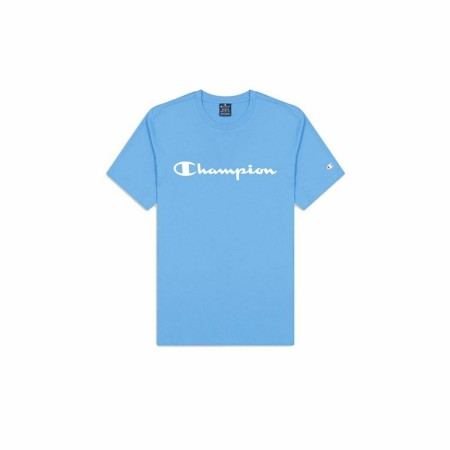 Camiseta de Manga Corta Hombre Champion Crewneck Azul de Champion, Hombre - Ref: S64109818, Precio: 17,12 €, Descuento: %