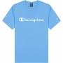 T-shirt à manches courtes homme Champion Crewneck Bleu de Champion, Homme - Réf : S64109818, Prix : 17,12 €, Remise : %