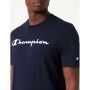 Men’s Short Sleeve T-Shirt Champion Crewneck Blue | Tienda24 - Global Online Shop Tienda24.eu