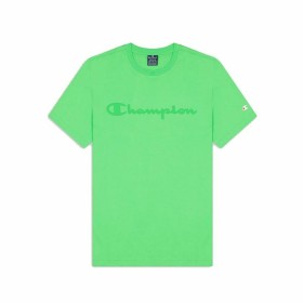 Men’s Short Sleeve T-Shirt Champion Crewneck Green by Champion, Men - Ref: S64109820, Price: 21,61 €, Discount: %