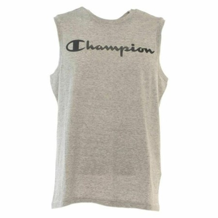 T-Shirt para Homem sem Mangas Champion Crewneck Cinzento | Tienda24 - Global Online Shop Tienda24.eu