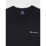 Herren Kurzarm-T-Shirt Champion Crewneck Schwarz | Tienda24 - Global Online Shop Tienda24.eu