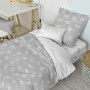 Duvet cover set HappyFriday Basic Kids Grey Single 2 Pieces by HappyFriday, Quilts and quilt covers - Ref: D1611815, Price: 5...