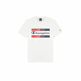 Men’s Short Sleeve T-Shirt Champion Crewneck White by Champion, Men - Ref: S64109834, Price: 19,48 €, Discount: %