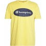 Camiseta de Manga Corta Hombre Champion Crewneck Amarillo de Champion, Hombre - Ref: S64109837, Precio: 19,12 €, Descuento: %