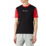 Camiseta de Manga Corta Hombre Champion Crewneck Negro de Champion, Hombre - Ref: S64109840, Precio: 26,28 €, Descuento: %