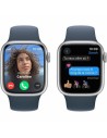 Smartwatch Apple Series 9 Azul Prateado 41 mm | Tienda24 Tienda24.eu