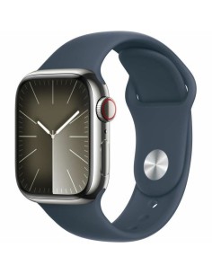 Smartwatch Apple Series 9 Blau Silberfarben 41 mm | Tienda24 Tienda24.eu