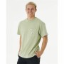 T-shirt Rip Curl Quality Surf Products Verde Homem de Rip Curl, T-shirts - Ref: S64109863, Preço: 33,07 €, Desconto: %