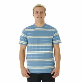 Camiseta Rip Curl Surf Revival Stripe Aguamarina Hombre de Rip Curl, Camisetas - Ref: S64109864, Precio: 28,23 €, Descuento: %