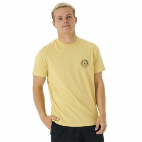 Maglia Rip Curl Stapler Giallo Uomo di Rip Curl, T-shirt - Rif: S64109865, Prezzo: 20,21 €, Sconto: %