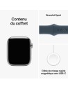 Smartwatch Apple Series 9 Blue Silver 45 mm | Tienda24 Tienda24.eu