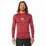 Camiseta de Baño Rip Curl Corps Rojo Marrón Hombre de Rip Curl, Trajes y neoprenos - Ref: S64109907, Precio: 25,03 €, Descuen...