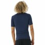 T-Shirt de Bain Rip Curl Dawn Patrol Perf Bleu foncé Homme de Rip Curl, Vêtements de plongée et combinaisons de plongée - Réf...