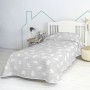 Couvre-lit HappyFriday Basic Kids Gris 200 x 260 cm Nuages | Tienda24 - Global Online Shop Tienda24.eu