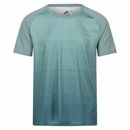 Men’s Short Sleeve T-Shirt Regatta Pinmor Aquamarine | Tienda24 - Global Online Shop Tienda24.eu