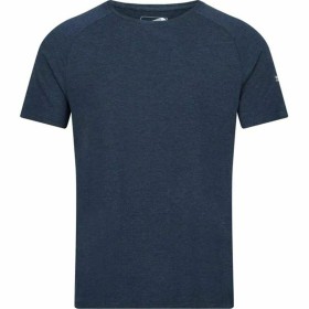 Camiseta de Manga Corta Hombre Regatta Ambulo Azul de Regatta, Hombre - Ref: S64109932, Precio: 20,04 €, Descuento: %