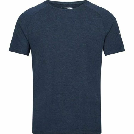 Herren Kurzarm-T-Shirt Regatta Ambulo Blau | Tienda24 - Global Online Shop Tienda24.eu