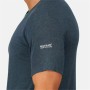 Herren Kurzarm-T-Shirt Regatta Ambulo Blau | Tienda24 - Global Online Shop Tienda24.eu