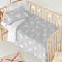 Duvet cover set HappyFriday Basic Kids Grey Baby Crib 2 Pieces by HappyFriday, Quilts and quilt covers - Ref: D1611828, Price...