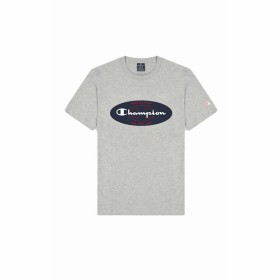 Camiseta de Manga Corta Hombre Champion Crewneck Gris de Champion, Hombre - Ref: S64109973, Precio: 20,56 €, Descuento: %