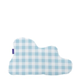 Cushion HappyFriday Basic Blue Gingham 60 x 40 cm by HappyFriday, Back & Body Pillows - Ref: D1611837, Price: 10,67 €, Discou...